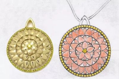 高清圖解 珠寶首飾設計的精妙加工全過程